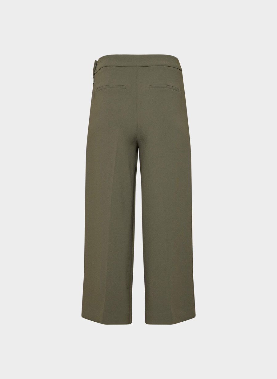 podium pant - crepette dark olive