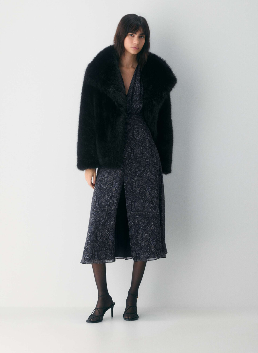 cursive dress dark night navytona