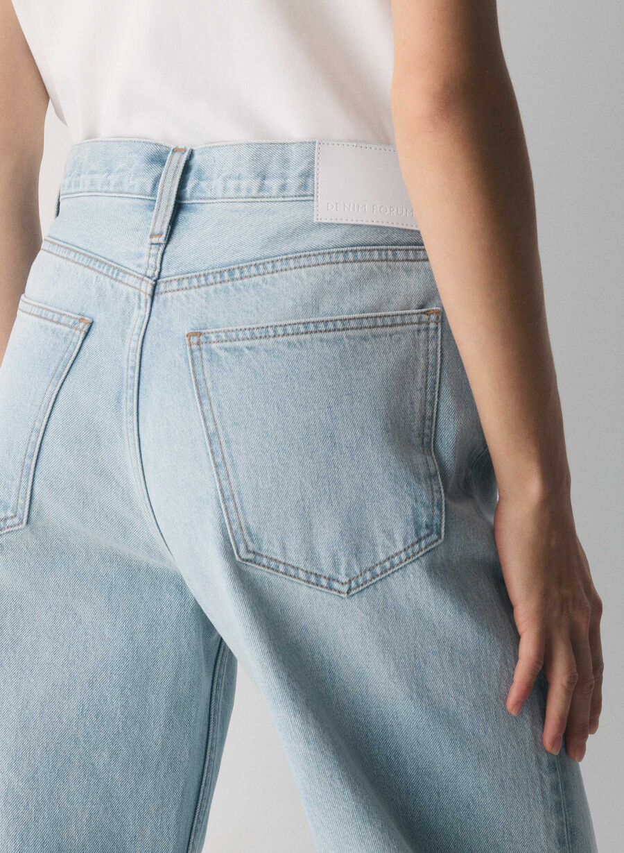 denim forum the 90s vintage lo-rise cuffed jean 15 yrs brl thr bleu