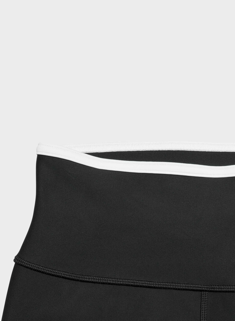 glotone showup hi-rise 26 legging black bright wht
