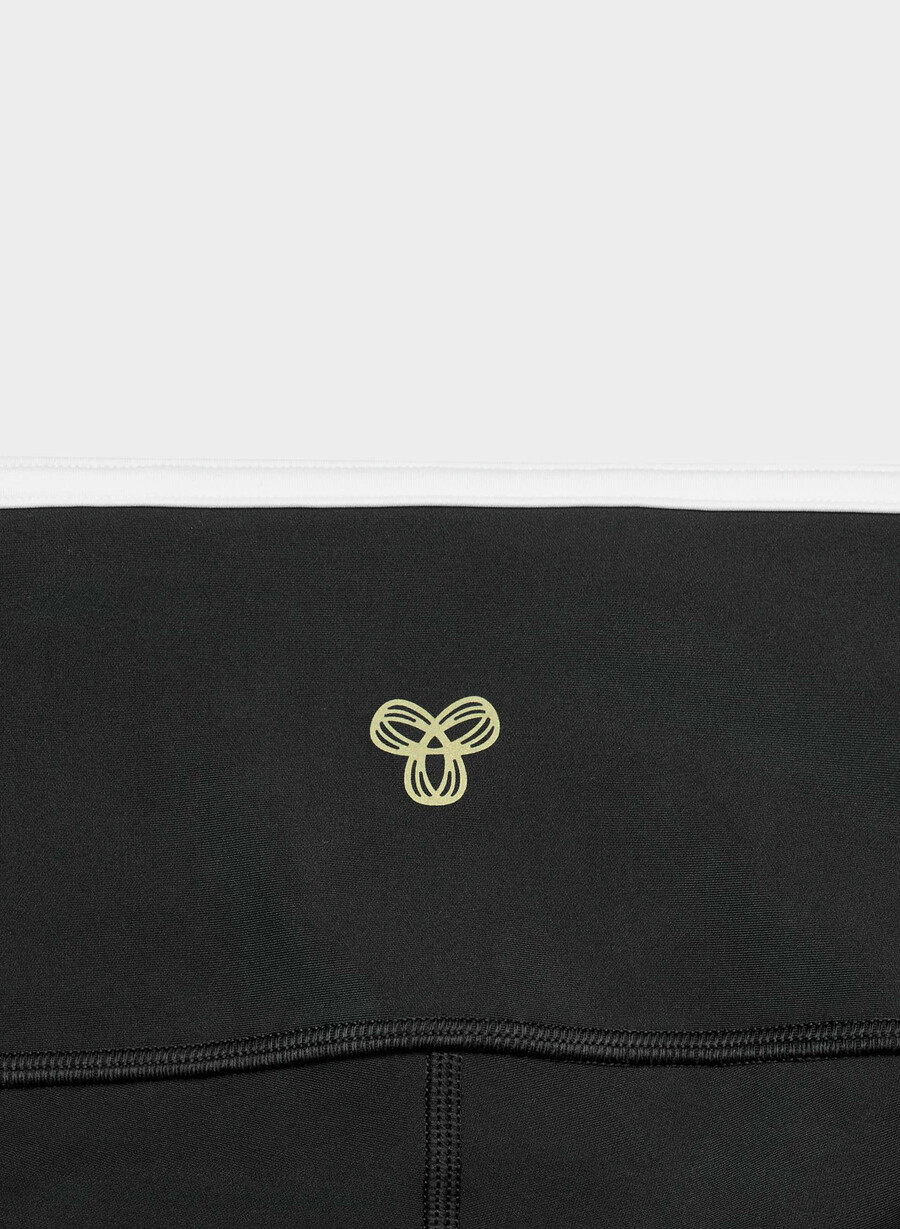 glotone showup hi-rise 26 legging black bright wht