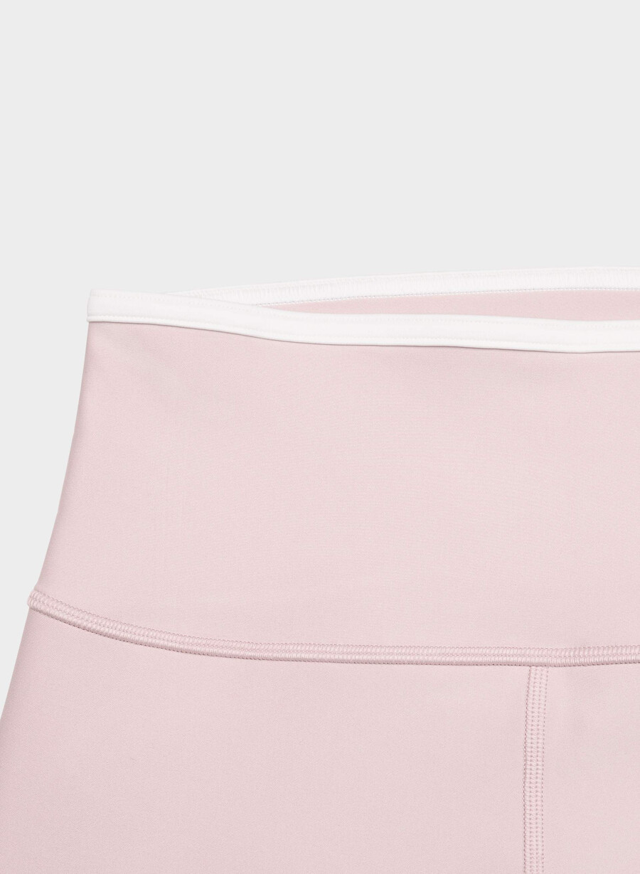 glotone showup hi-rise 26 legging dsty pink bt white