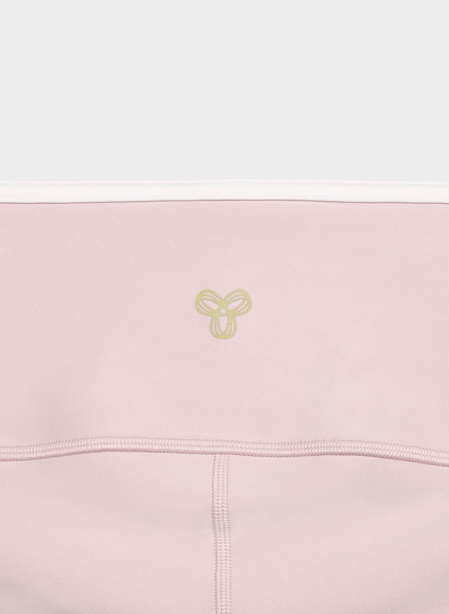 glotone showup hi-rise 26 legging dsty pink bt white