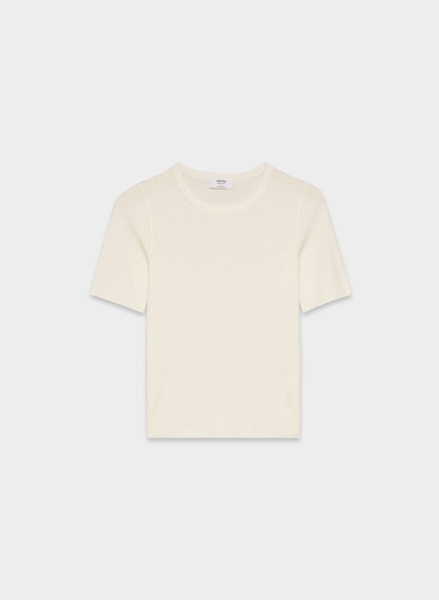 fine merino wool foundry sweater lychee white