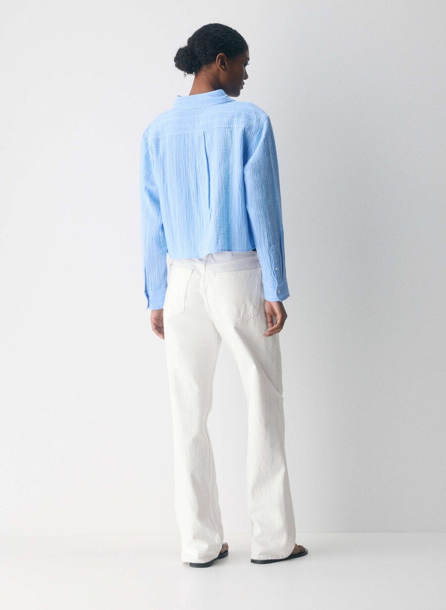 airplush cotton sail cropped shirt beatrice st pscd bl