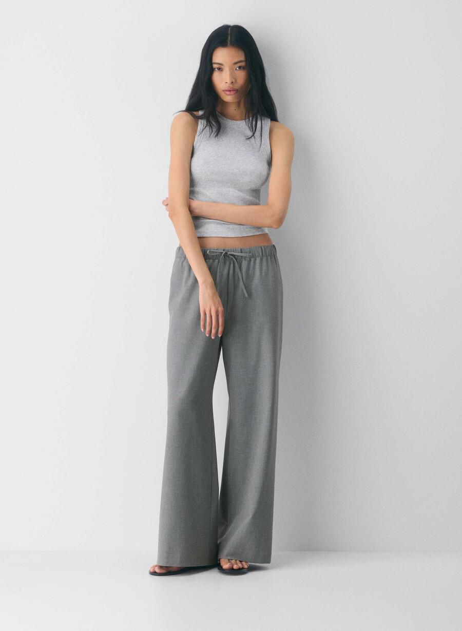 the lodge pant - ressential light heather dark grey