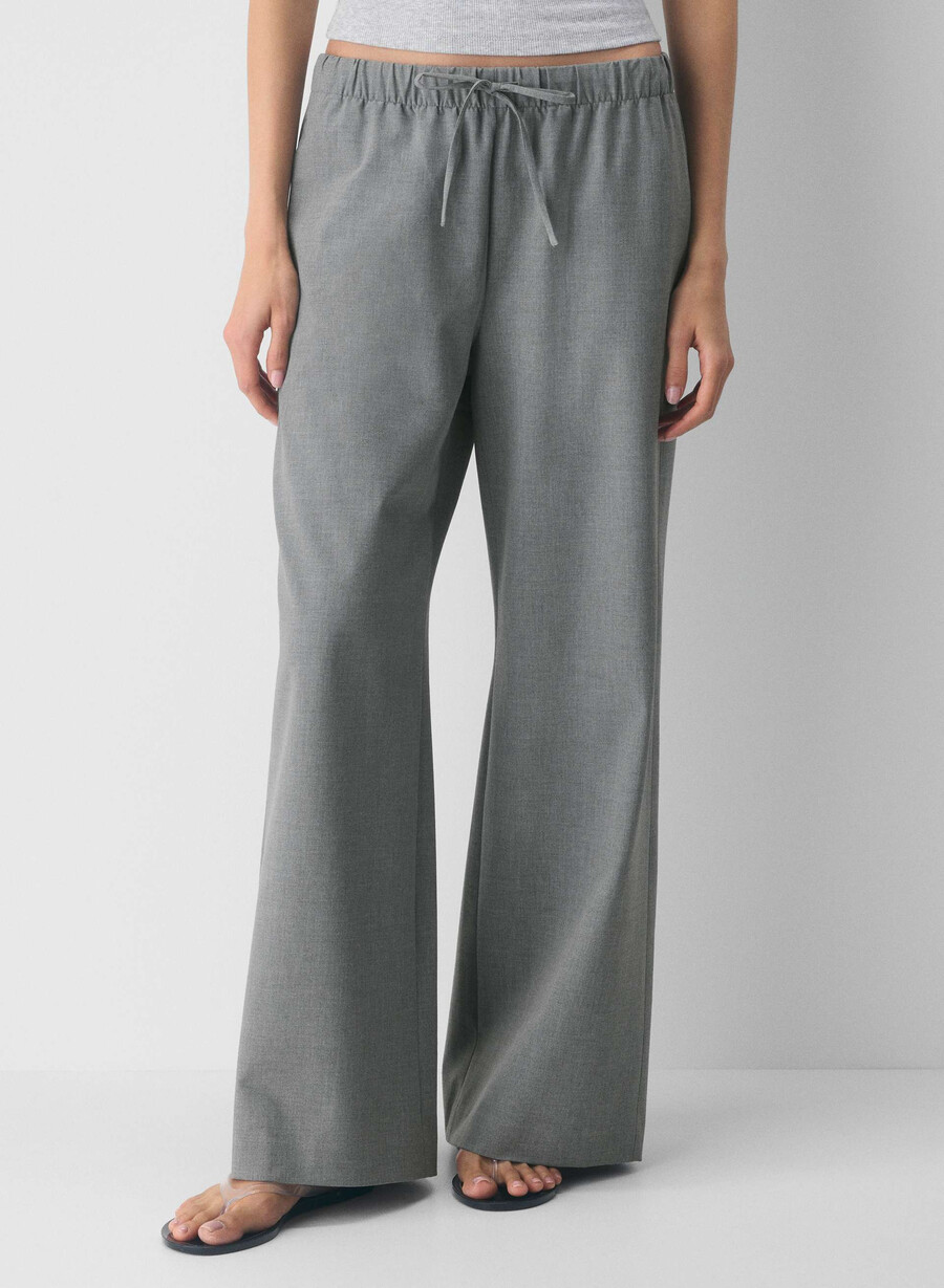 the lodge pant - ressential light heather dark grey