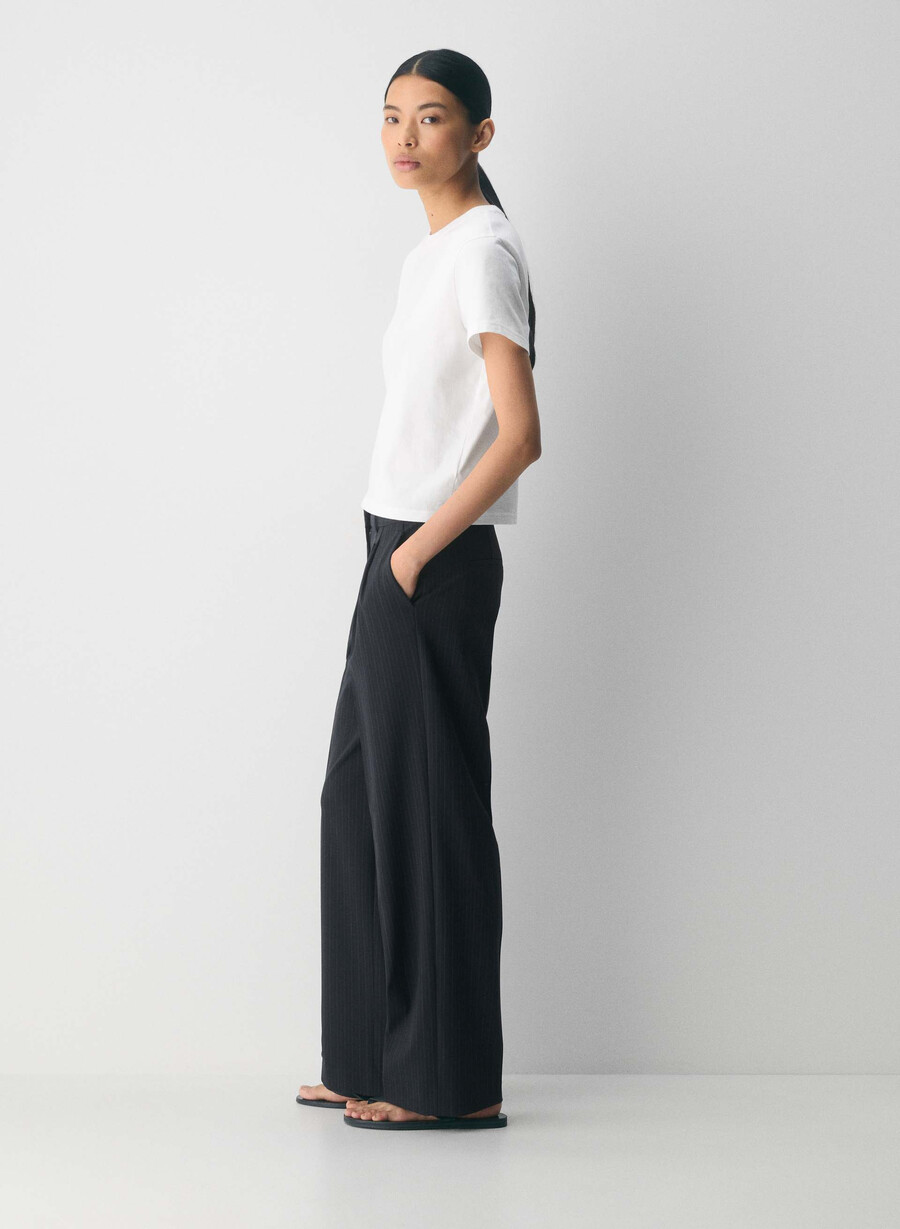 the effortless pant lo-rise - ressential light ls st dk nt nvymt pr