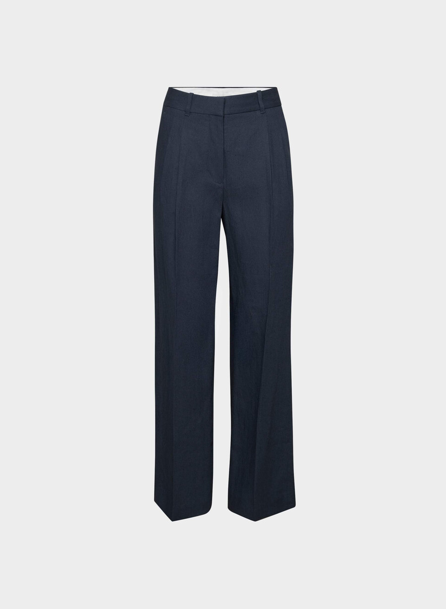 the effortless pant - linen admiral