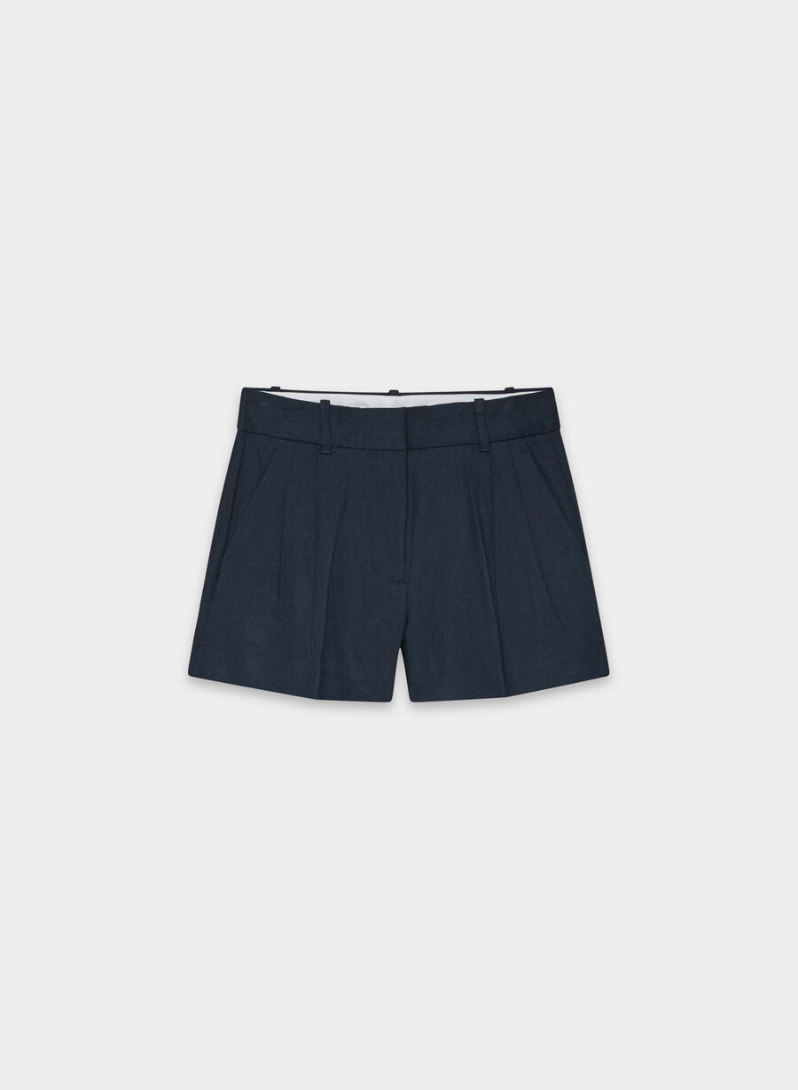 the effortless short mini - linen admiral