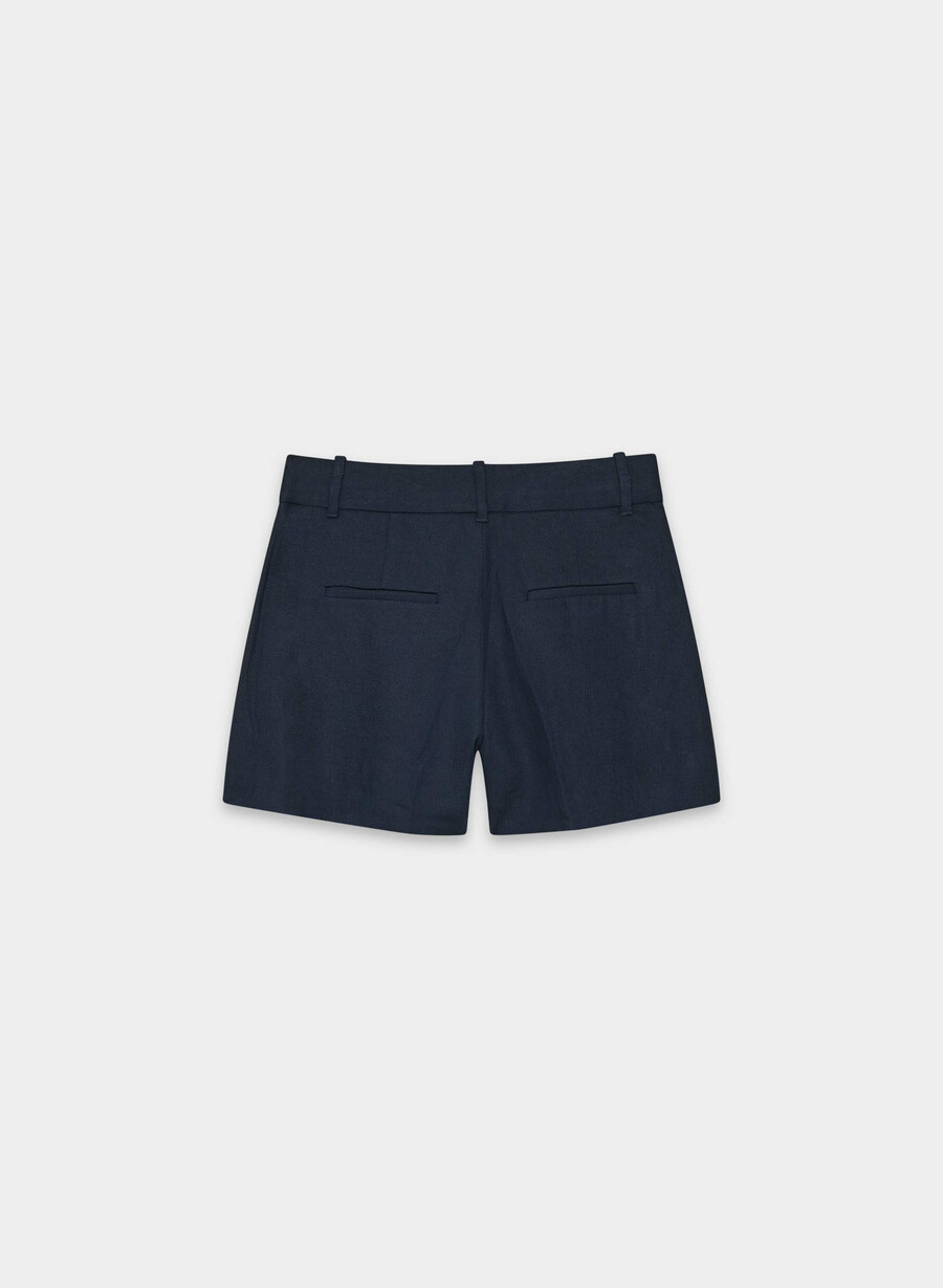 the effortless short mini - linen admiral