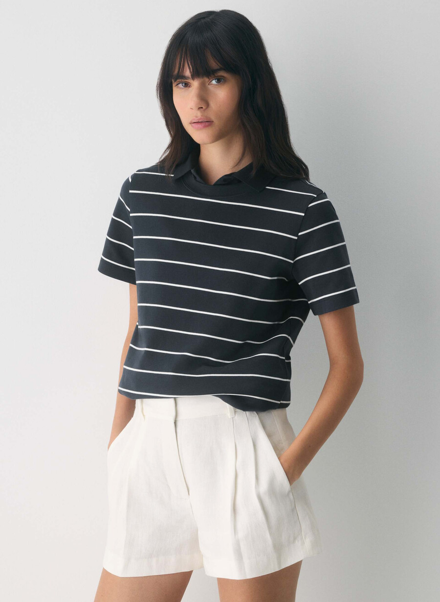 the effortless short mini - linen light birch