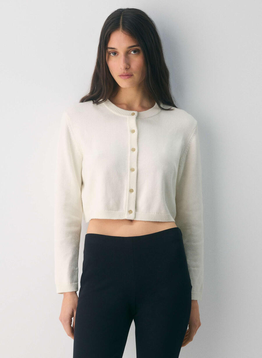 cotton charm sicily cardigan light birch