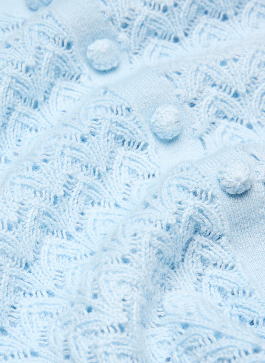 cotton charm fika cardigan villa blue