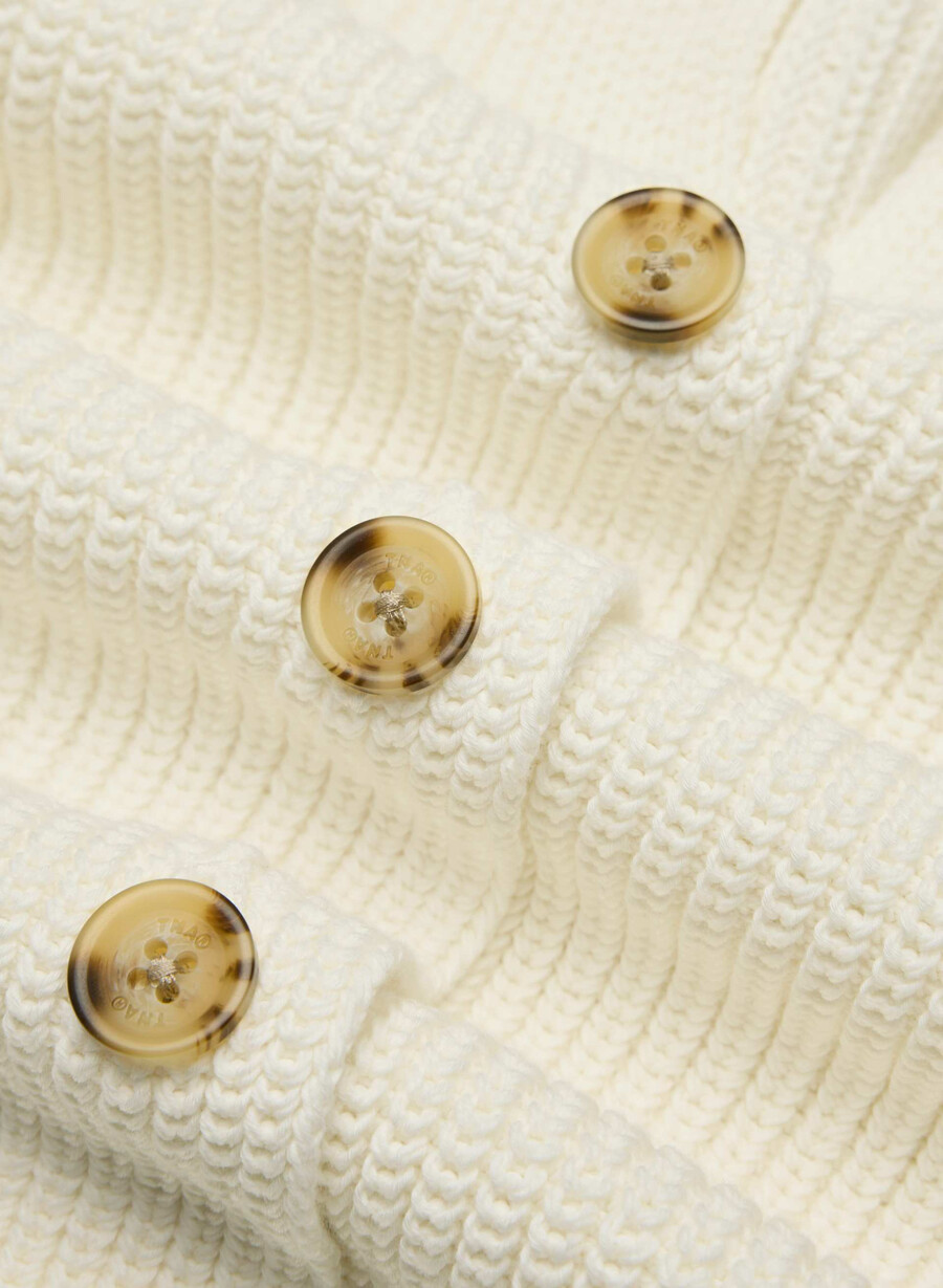 qualifier cardigan light birch
