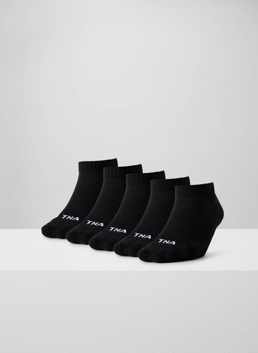 best-ever no-show sock 5-pack black
