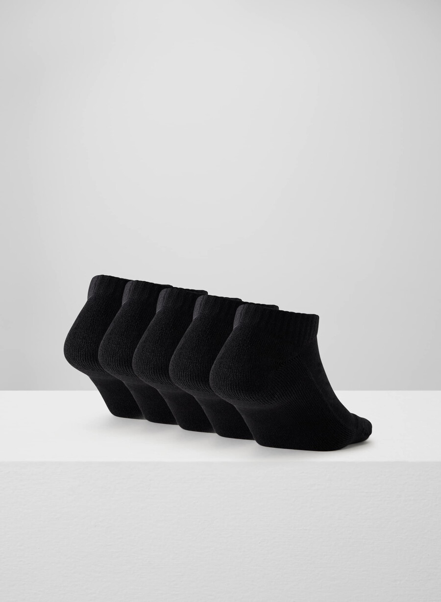 best-ever no-show sock 5-pack black
