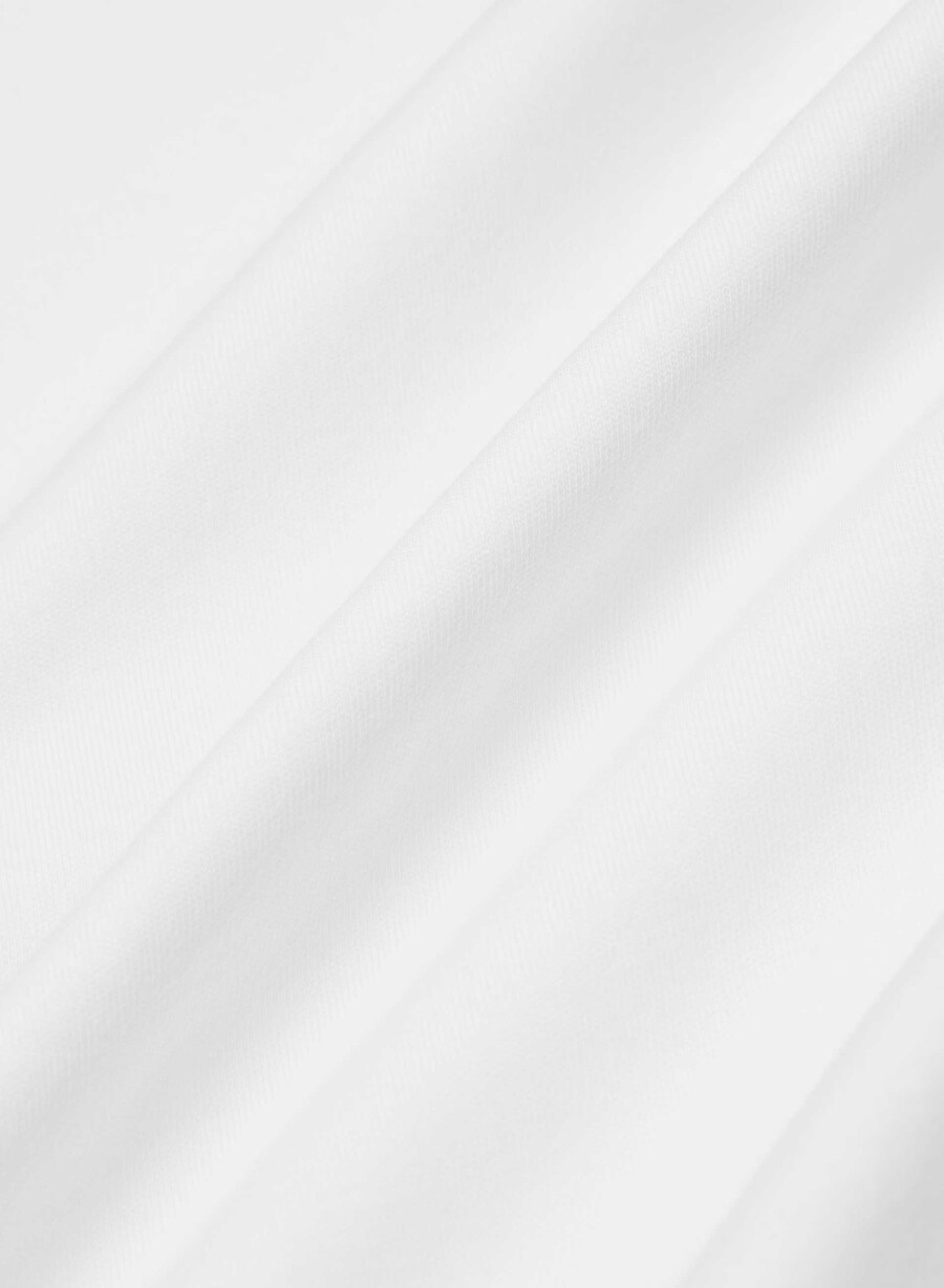 interlock cotton elect t-shirt white