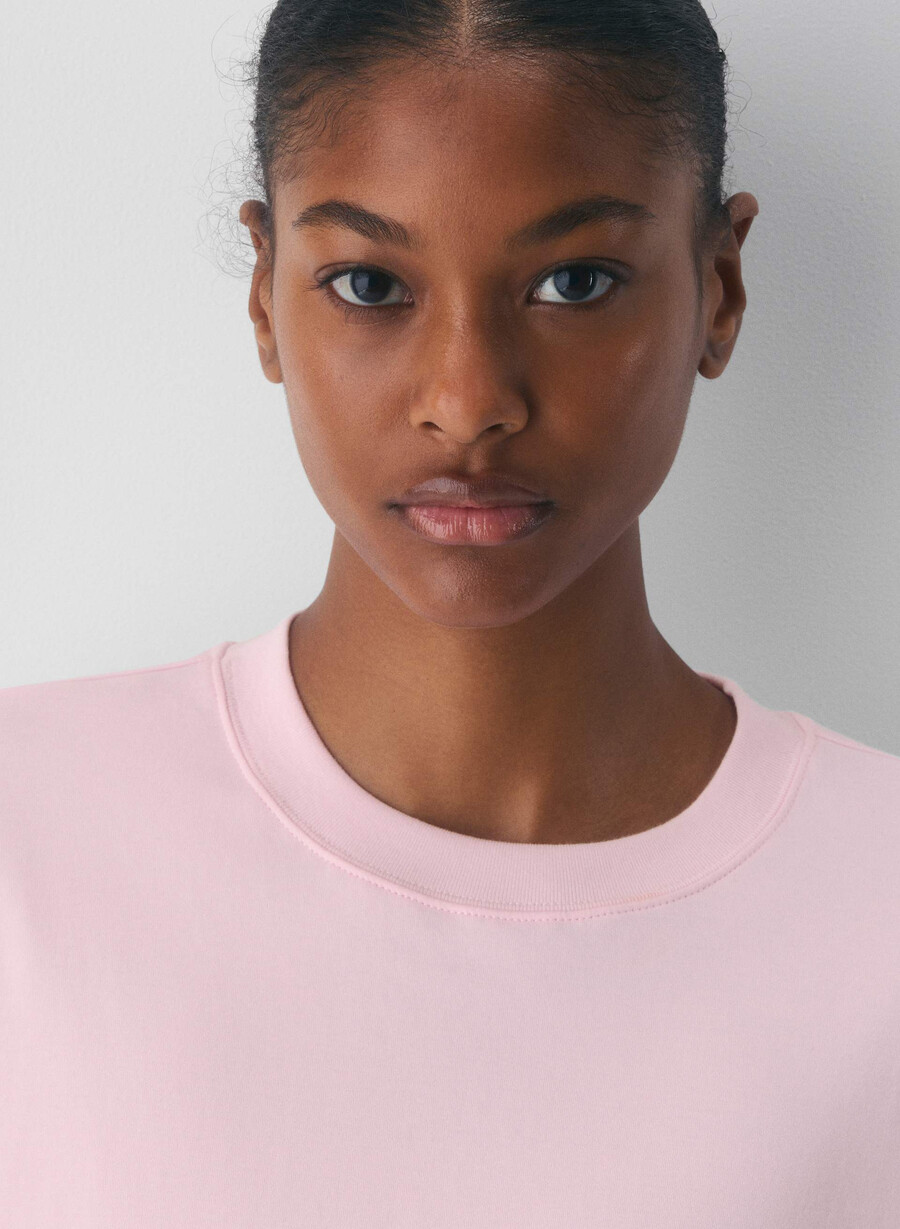 interlock cotton elect t-shirt white