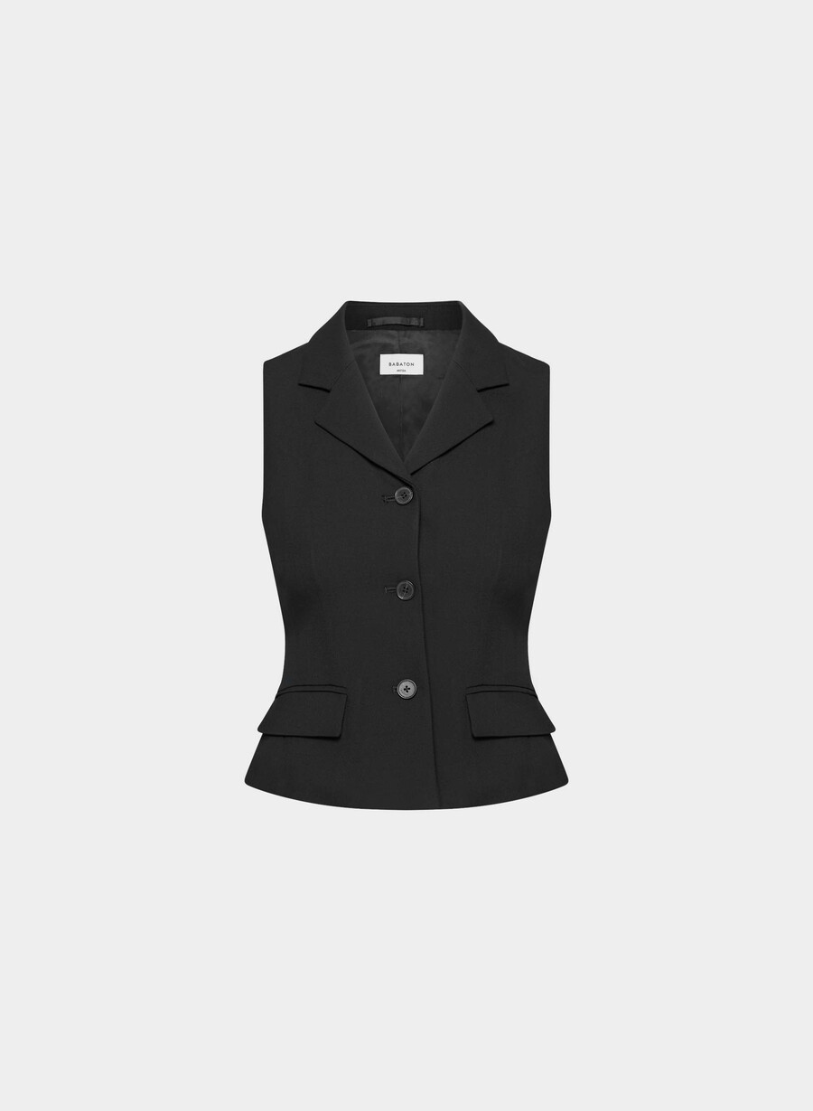assembly vest - ressential black