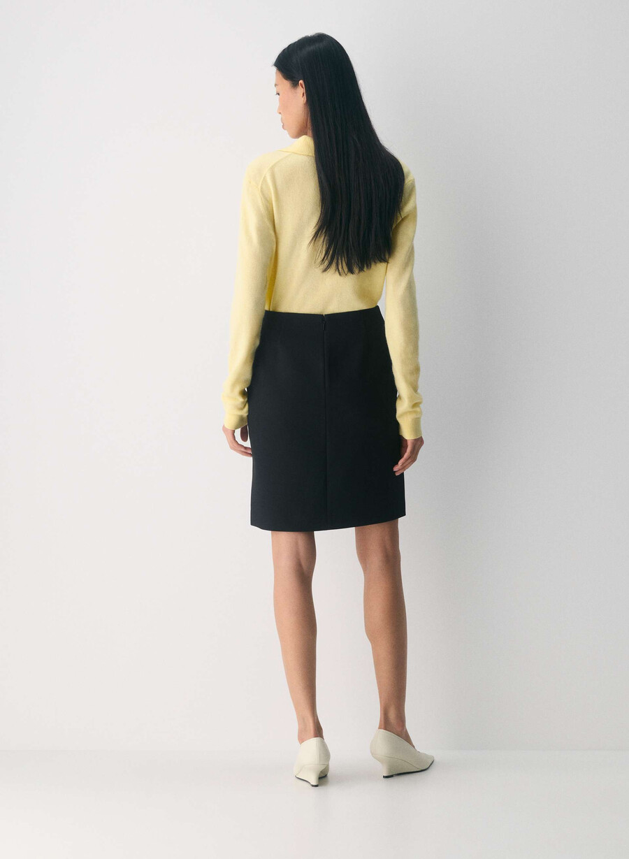 advent skirt - ressential dark night navy