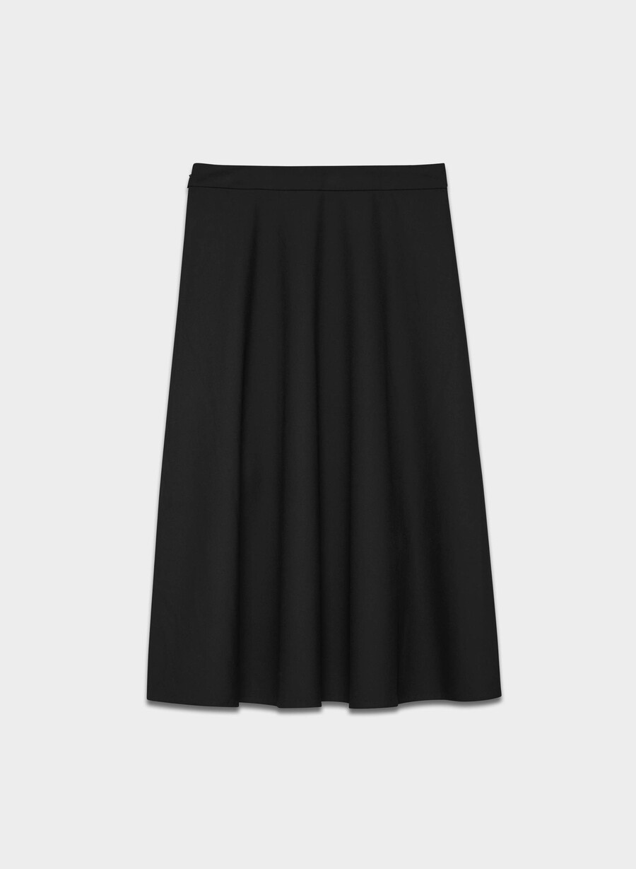 beacon skirt - ressential light black