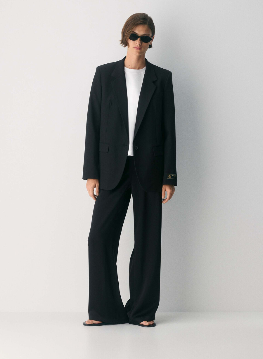 eureka blazer - ressential light black