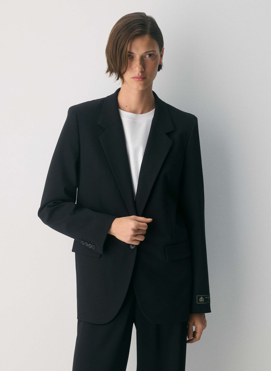 eureka blazer - ressential light black