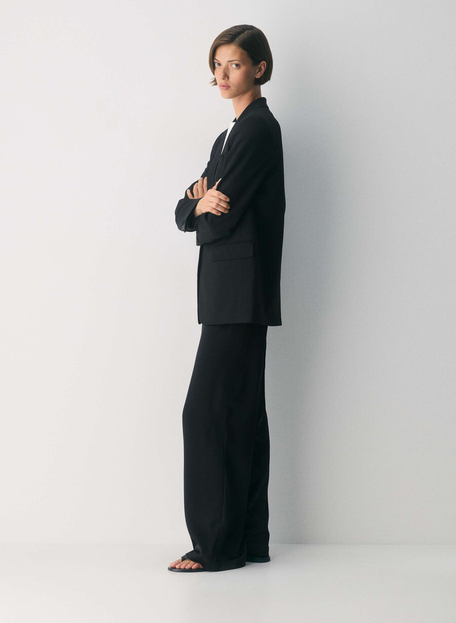 eureka blazer - ressential light black