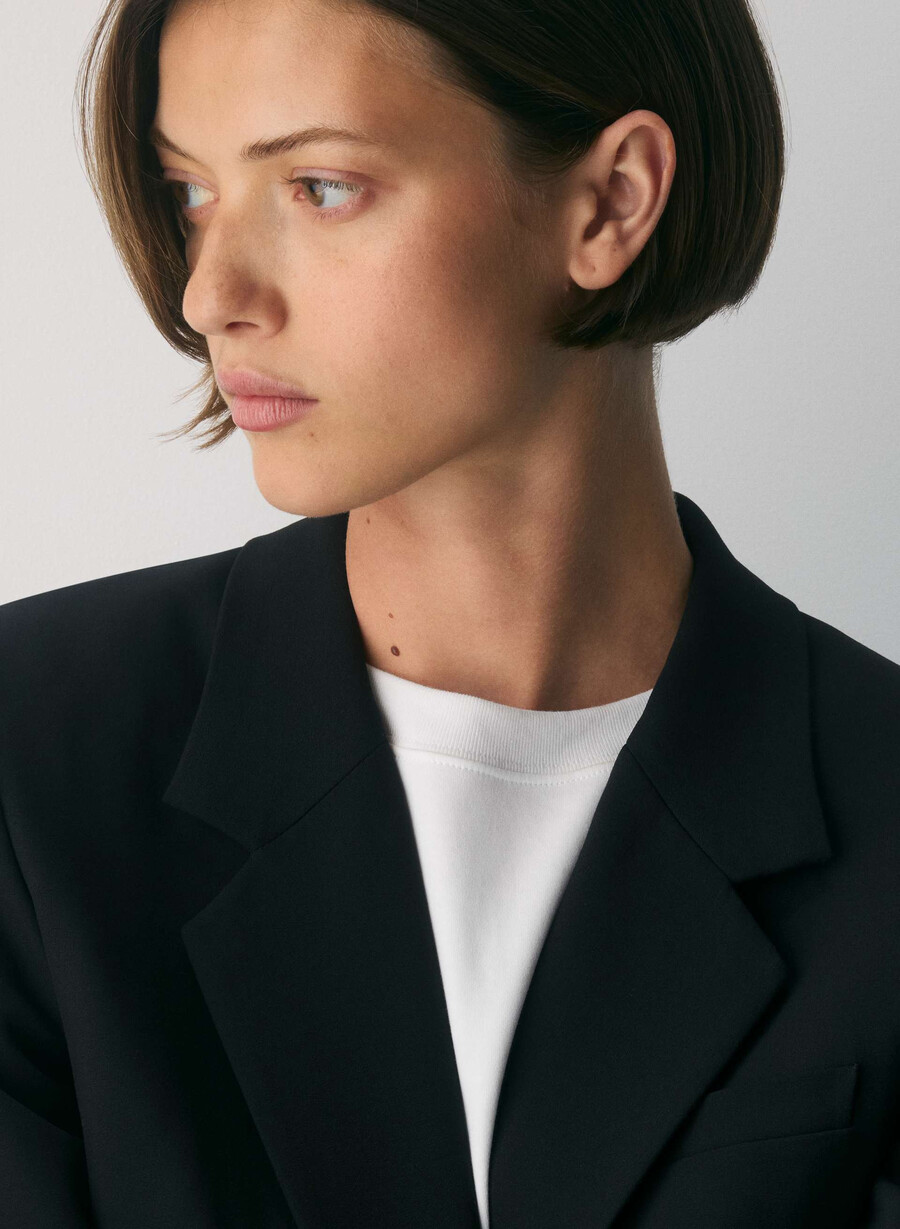 eureka blazer - ressential light black