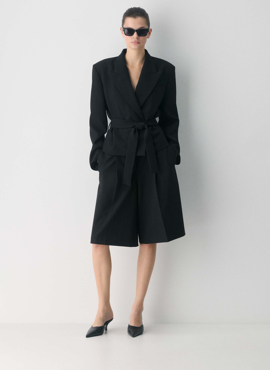 modus blazer - ressential black