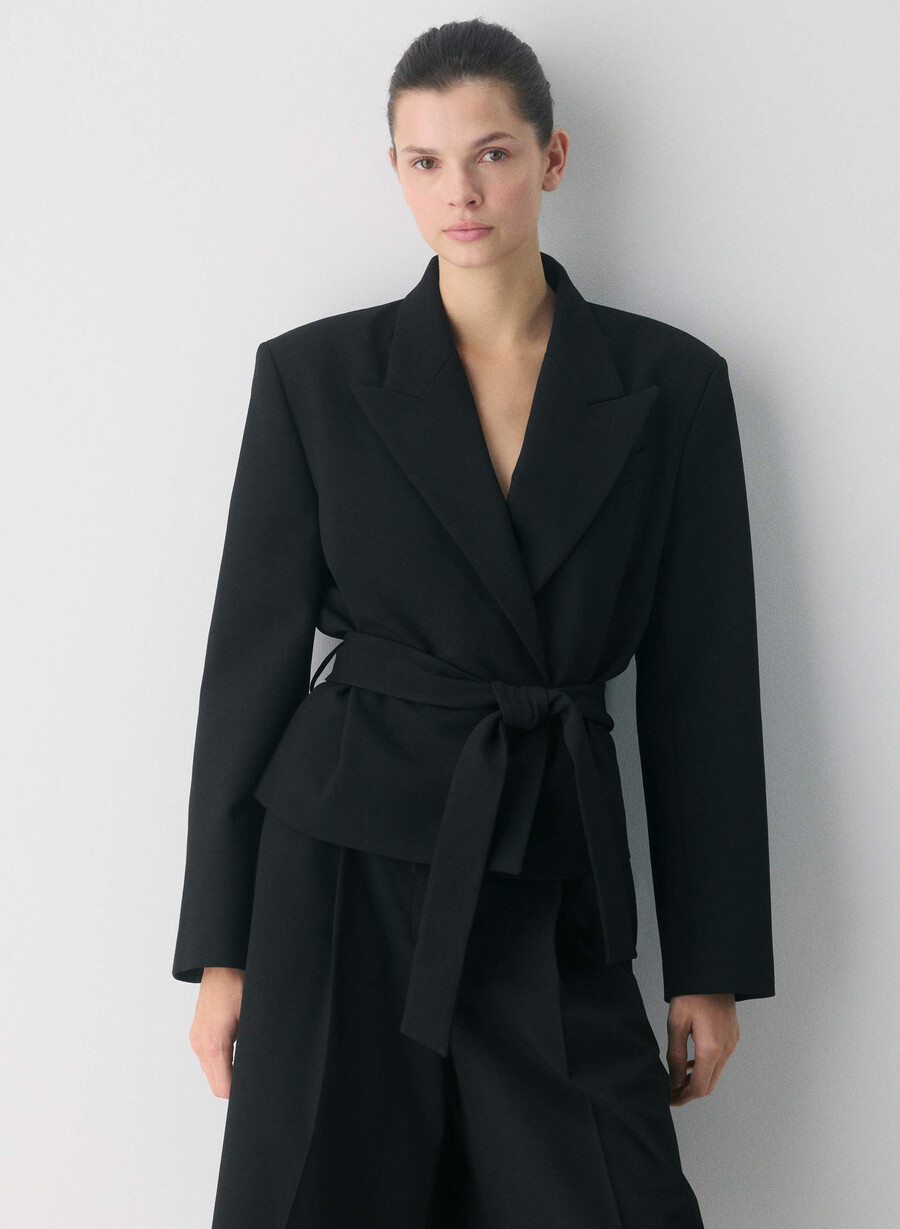 modus blazer - ressential black