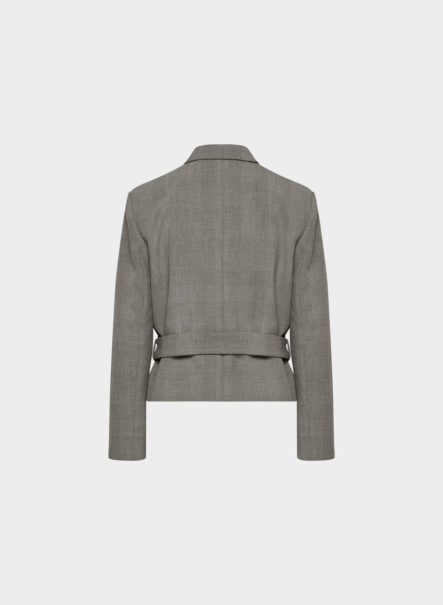 modus blazer - ressential eton check h d gr m