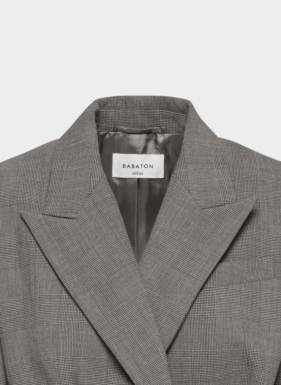 modus blazer - ressential eton check h d gr m