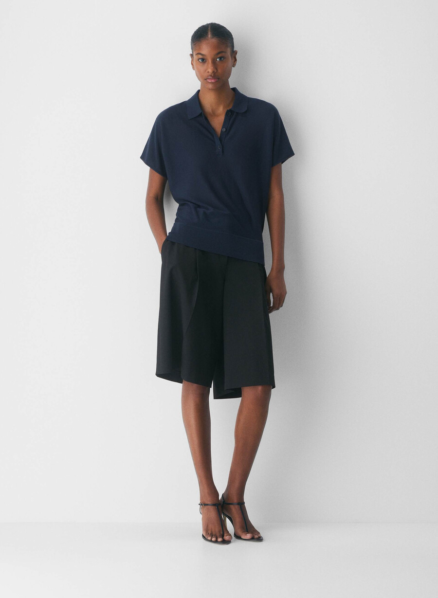 steno polo sweater admiral
