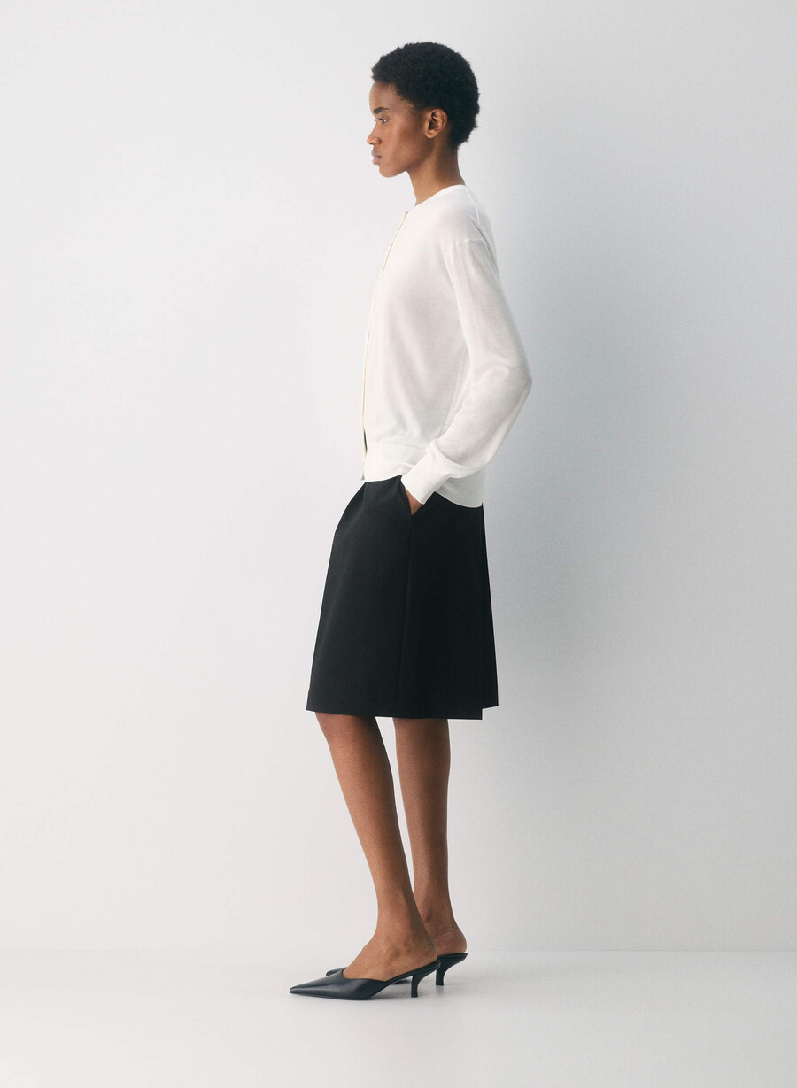 acumen cardigan clouded white
