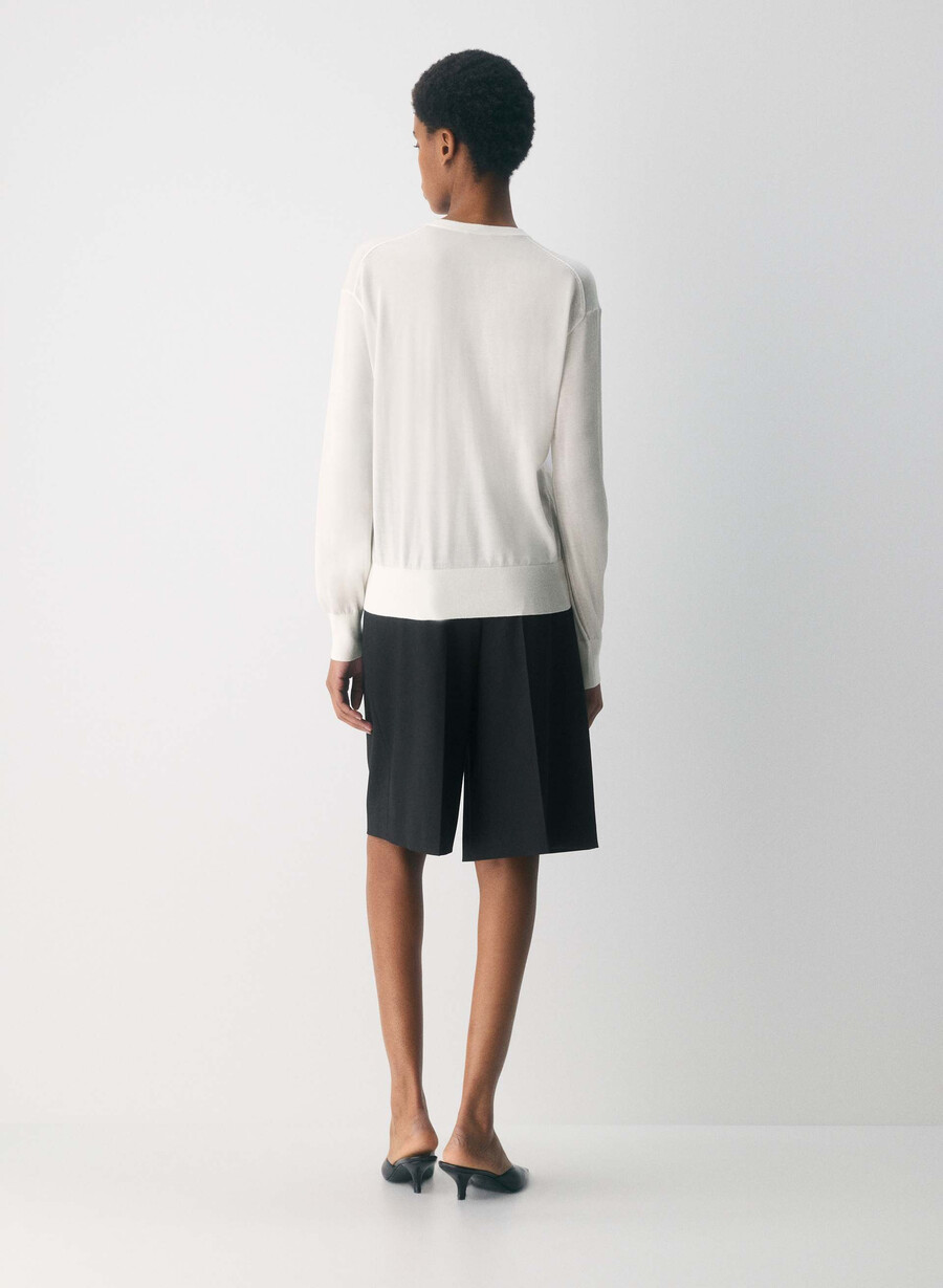 acumen cardigan clouded white