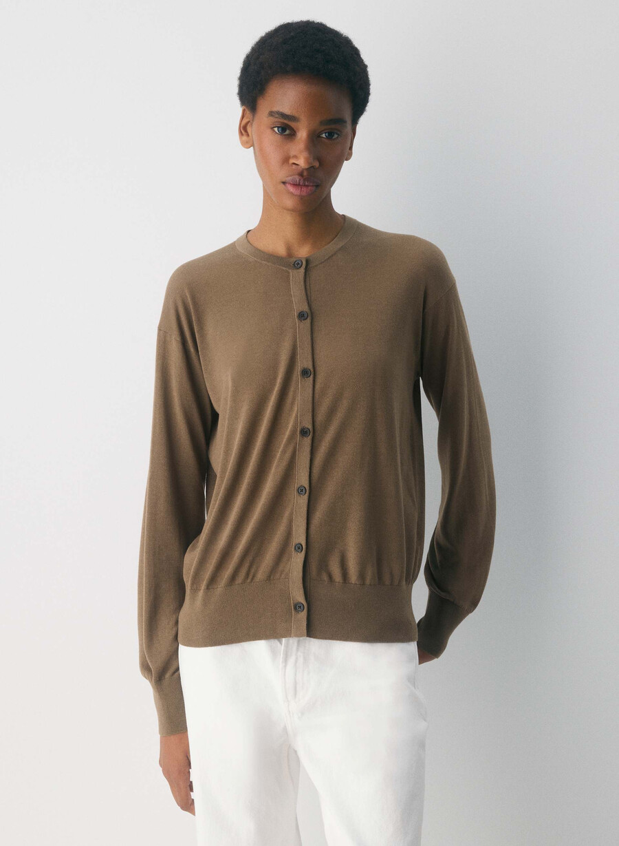 acumen cardigan folio brown
