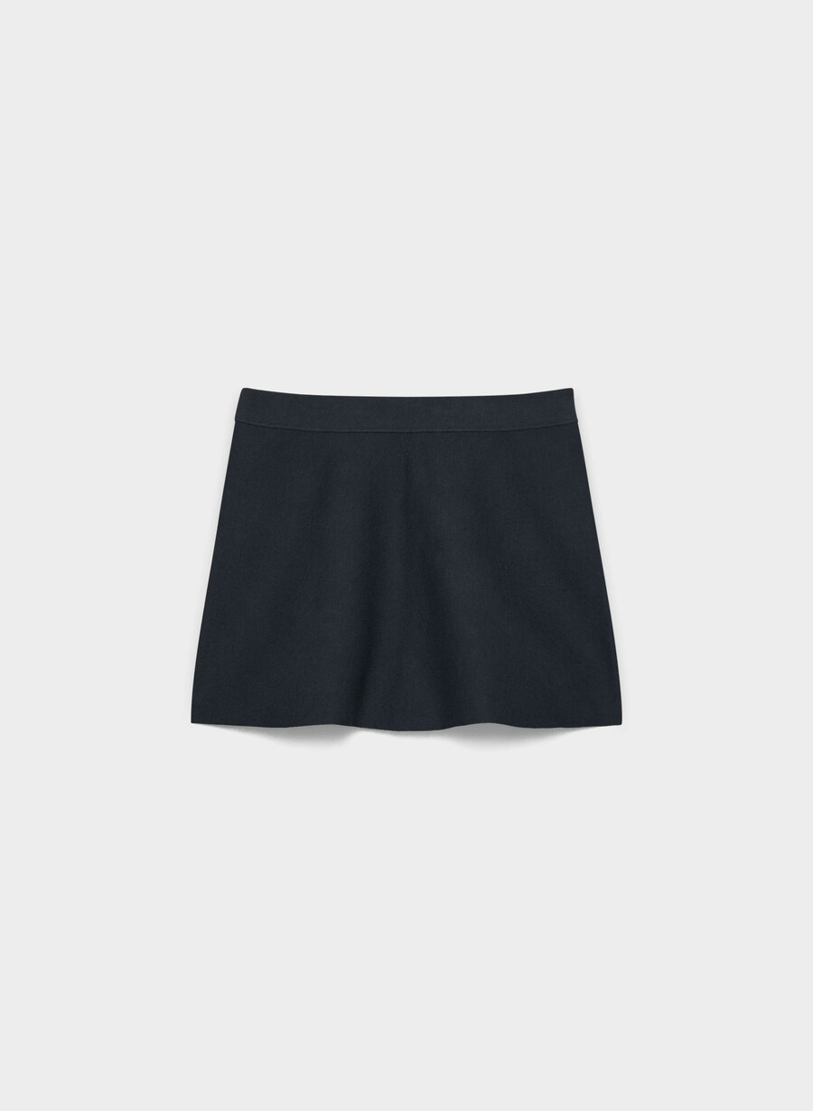 address skirt - wonder yarn dark night navy