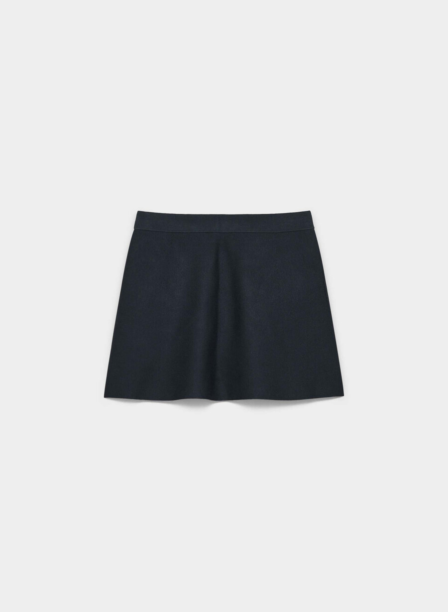 address skirt - wonder yarn dark night navy