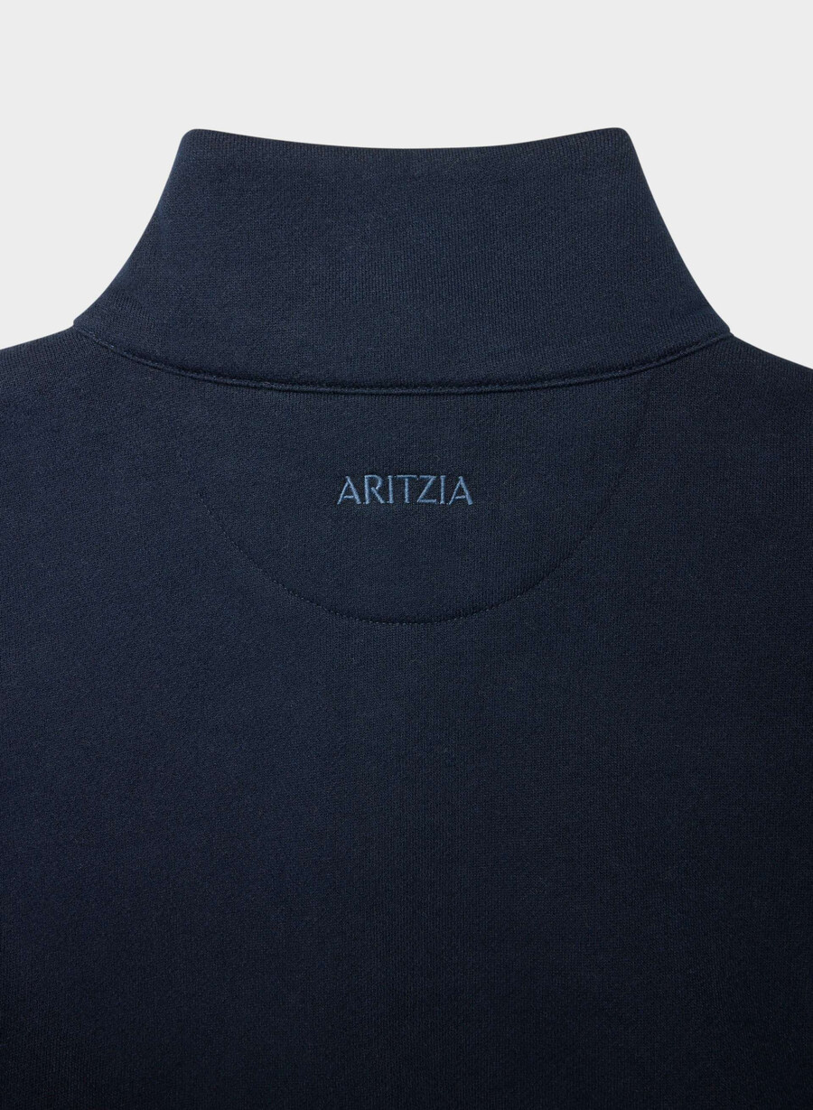 cozy sweatfleece mega 12 zip admiral
