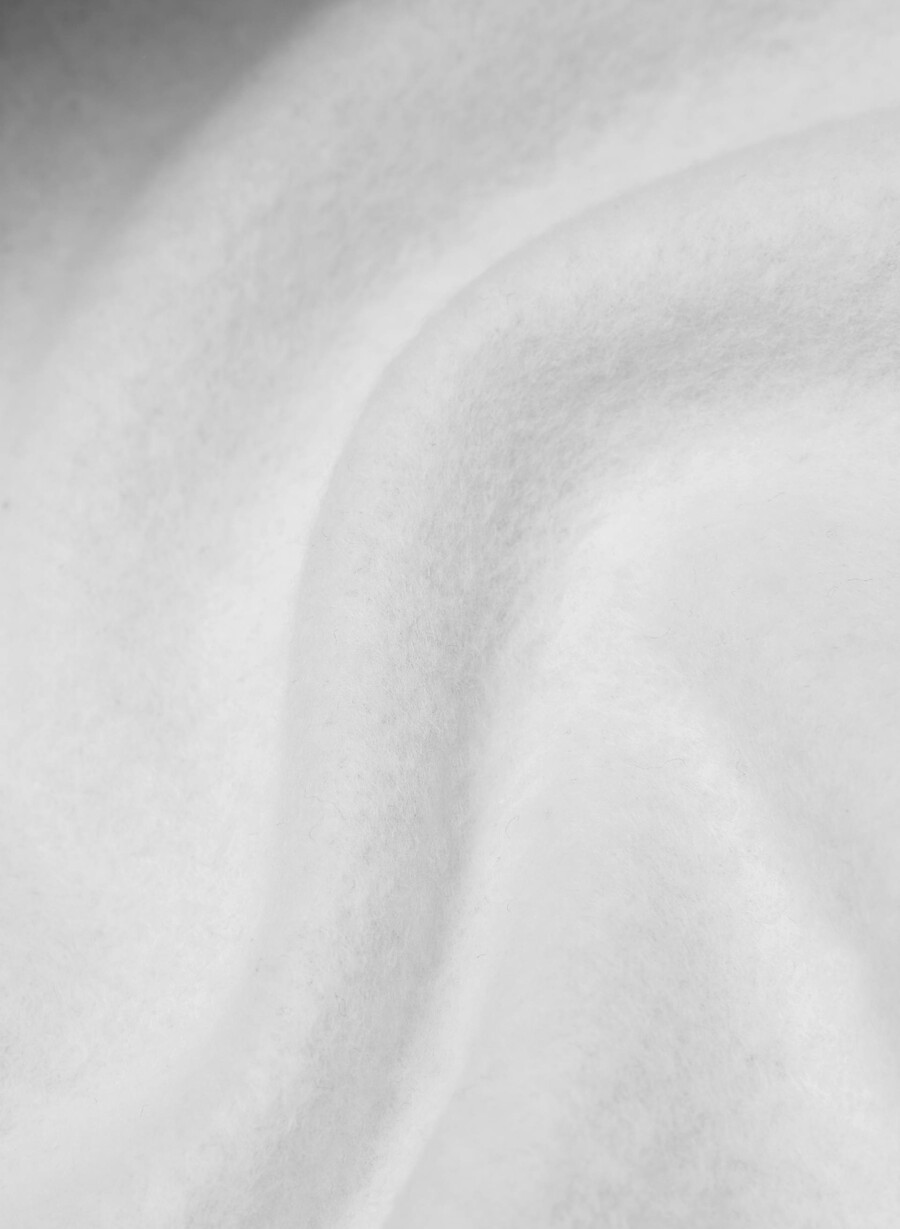 cozy sweatfleece mega funnel neck heather chrome