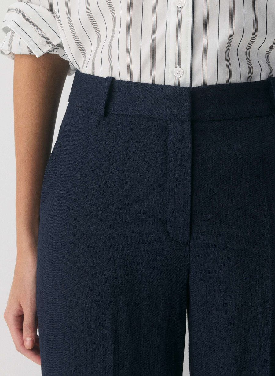 new agency pant - linen admiral