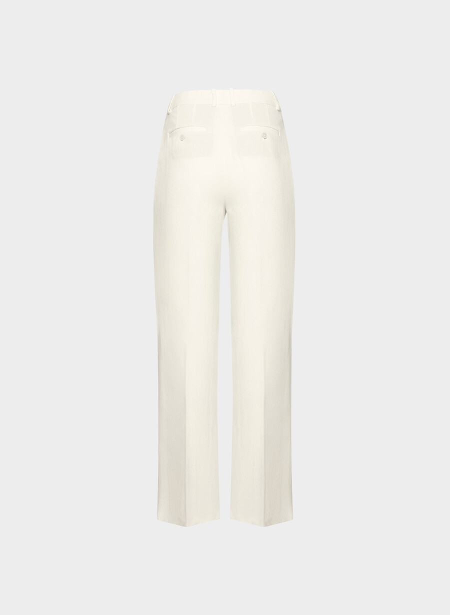 new agency pant - linen light birch