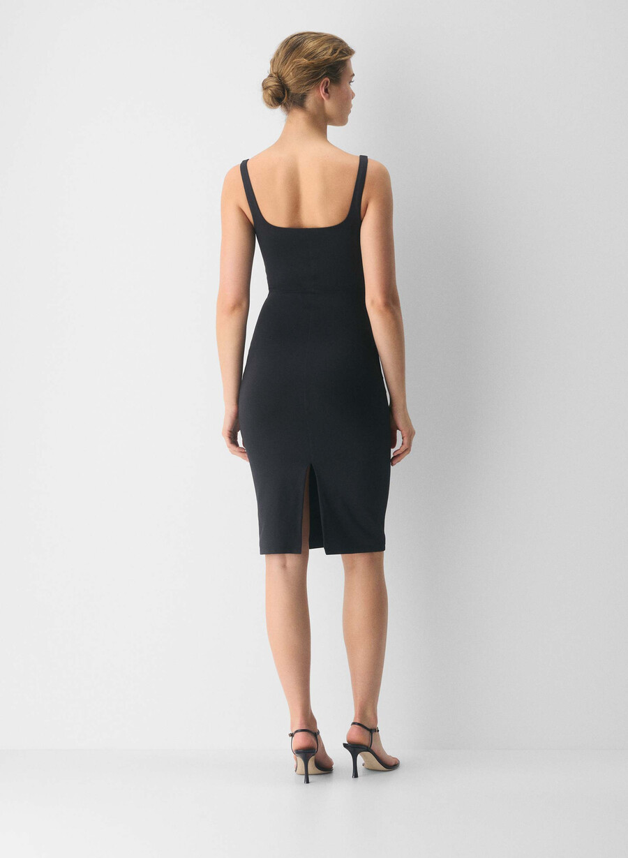 original contour illuminate dress black