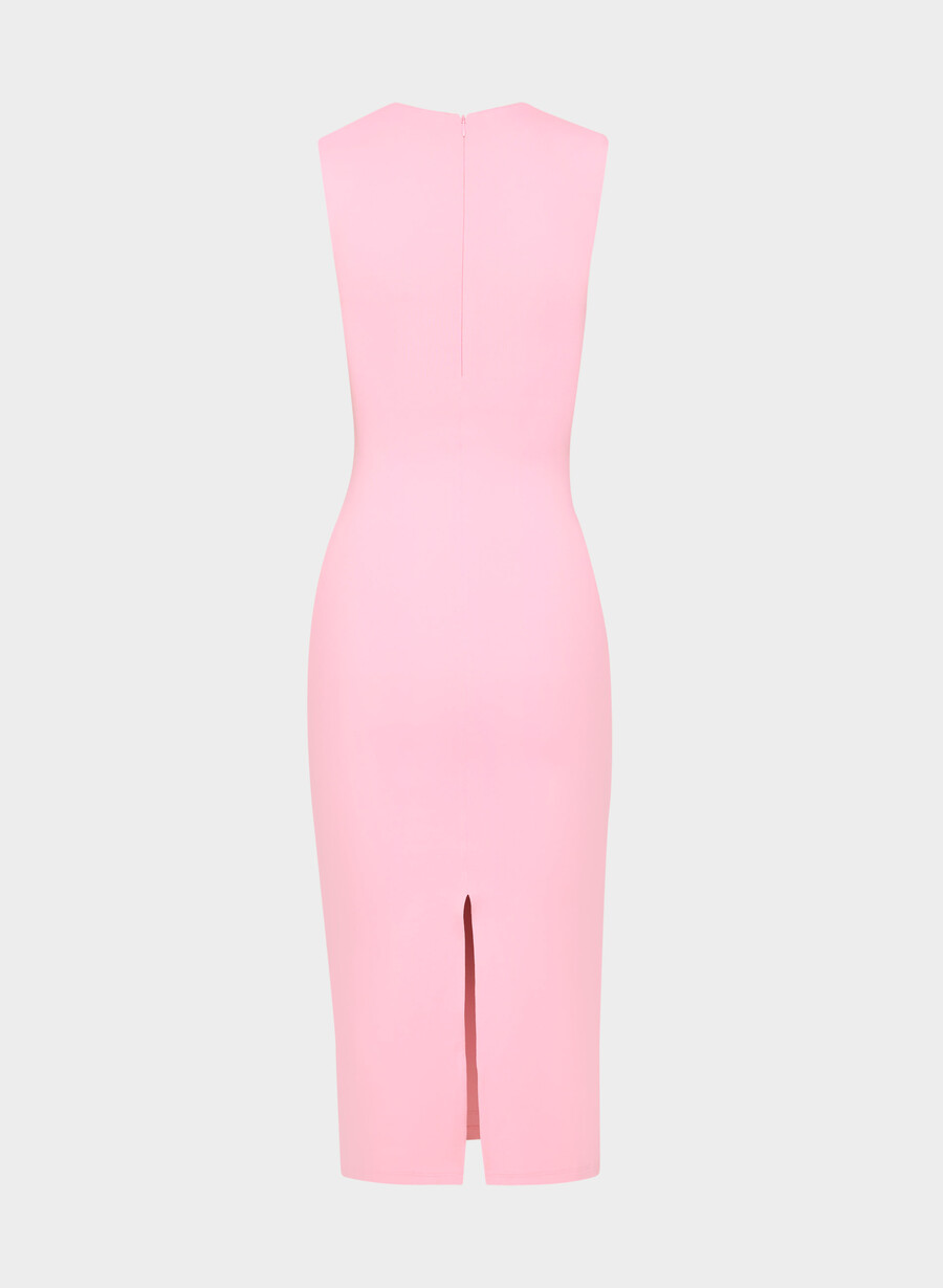 original contour together dress jellybean pink