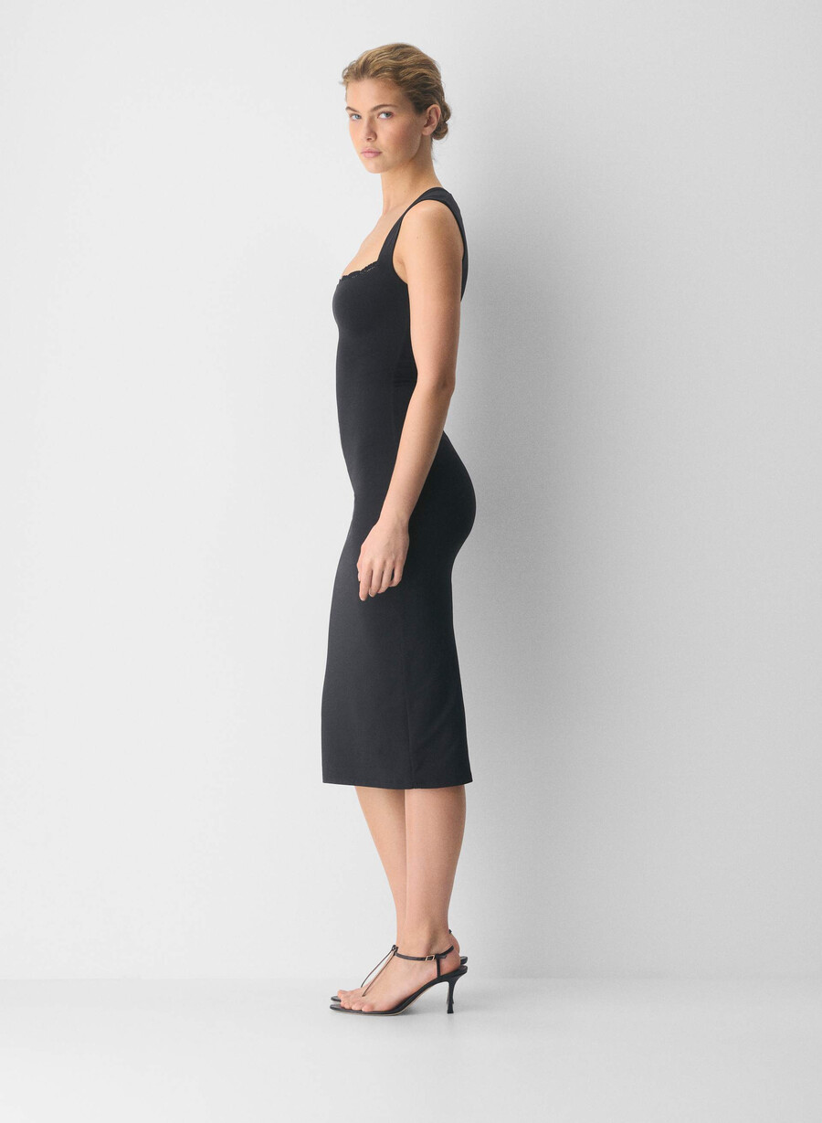 original contour together dress jellybean pink