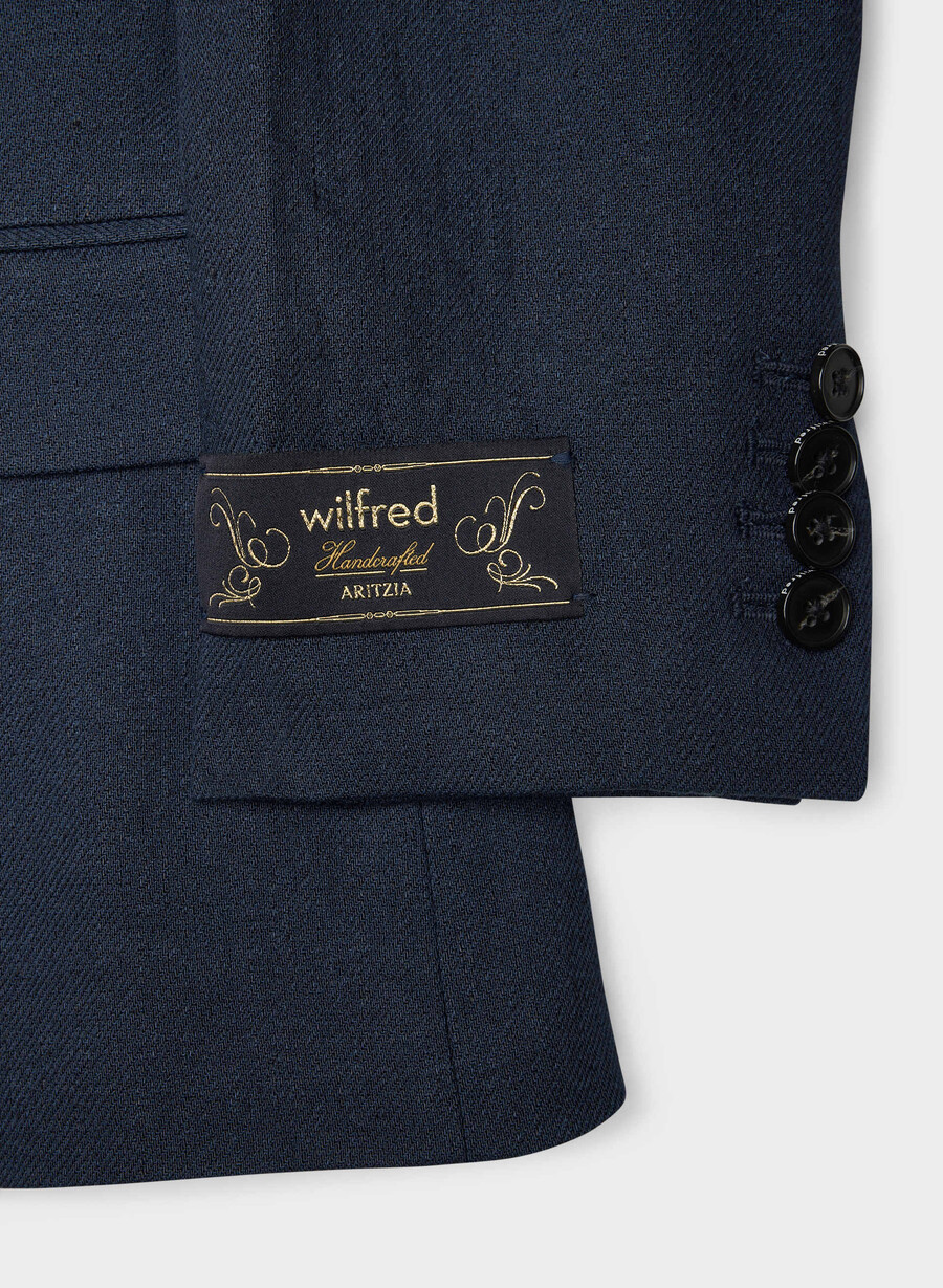 producer blazer - linen admiral