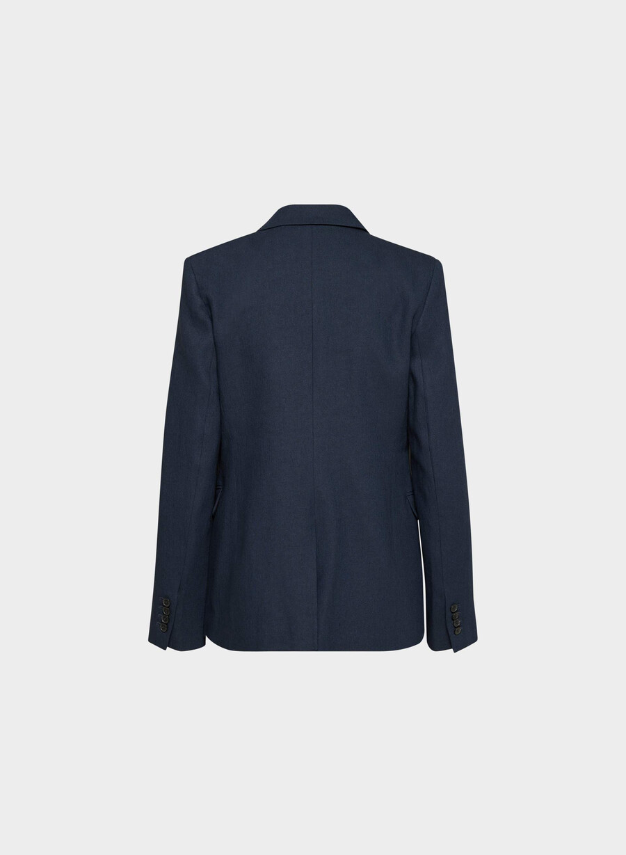 producer blazer - linen admiral