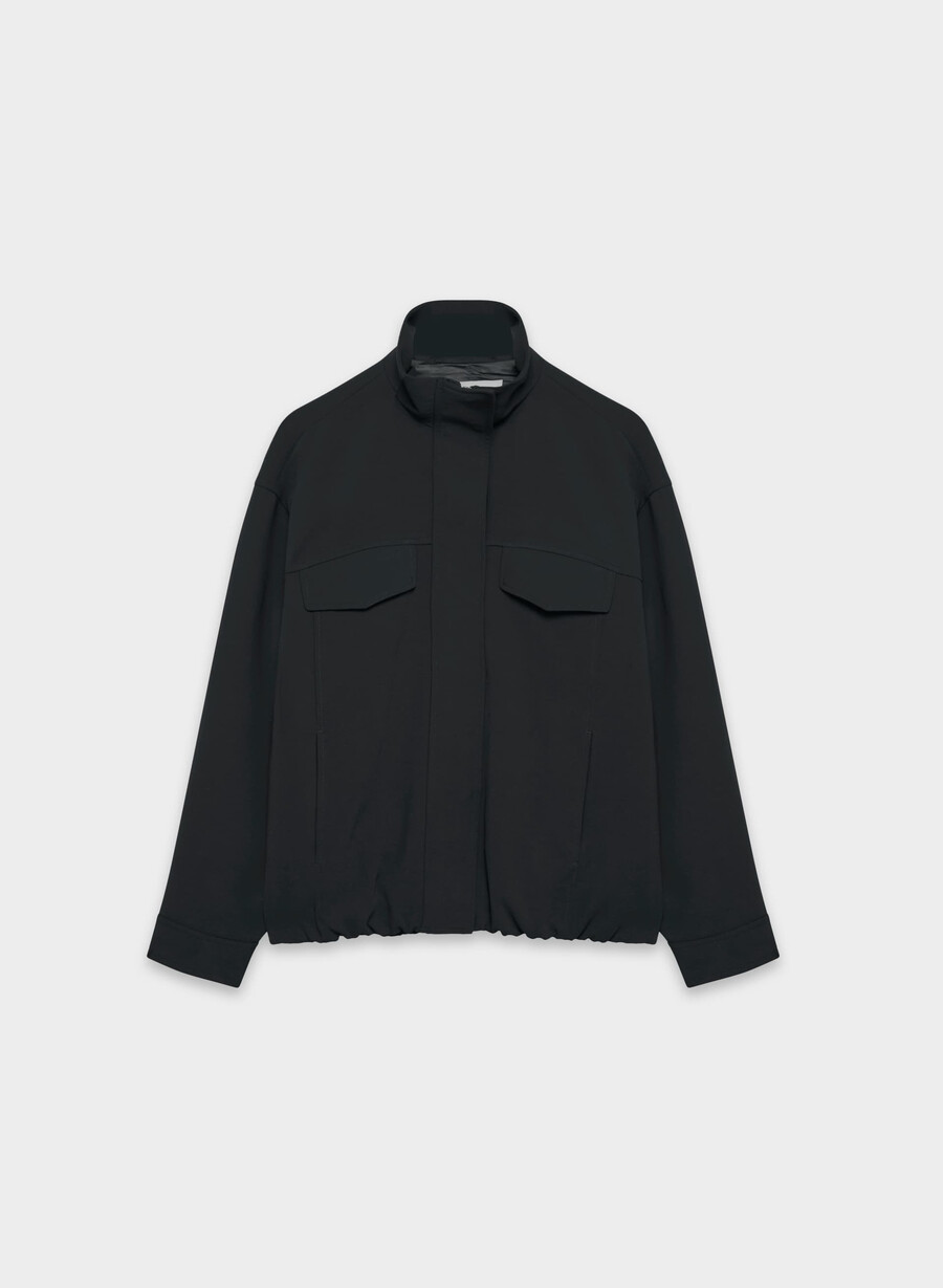 oculus jacket - crepette black